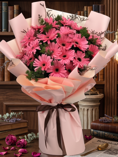 Pink Gerberas Bouquet