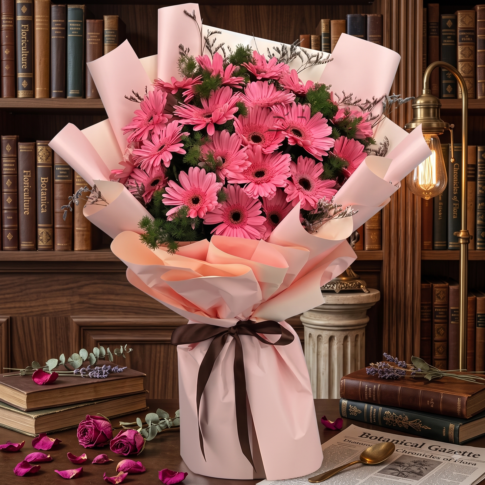 Pink Gerberas Bouquet